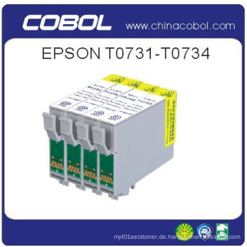 Hochwertige Tintenstrahlpatrone T0731-T0734 für Epson